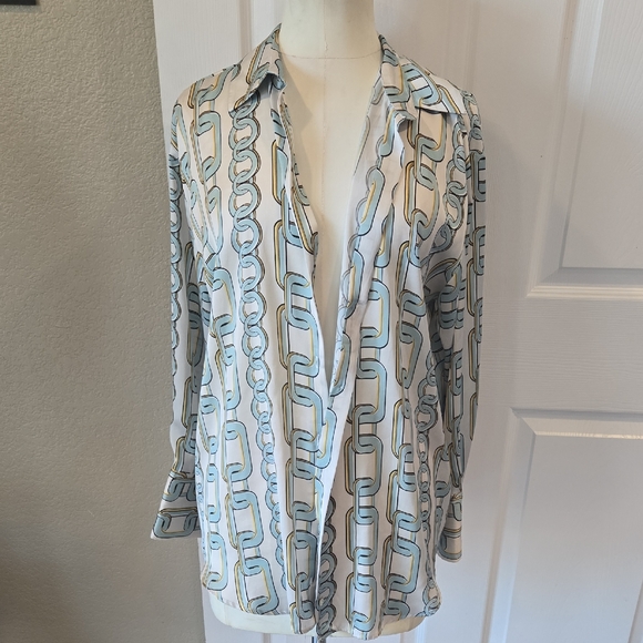 Zara Tops - Zara‎ Multicolor Patterned Blouse-Large.   z15